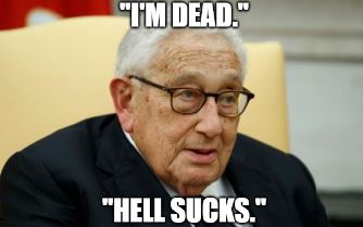 kissinger in hell